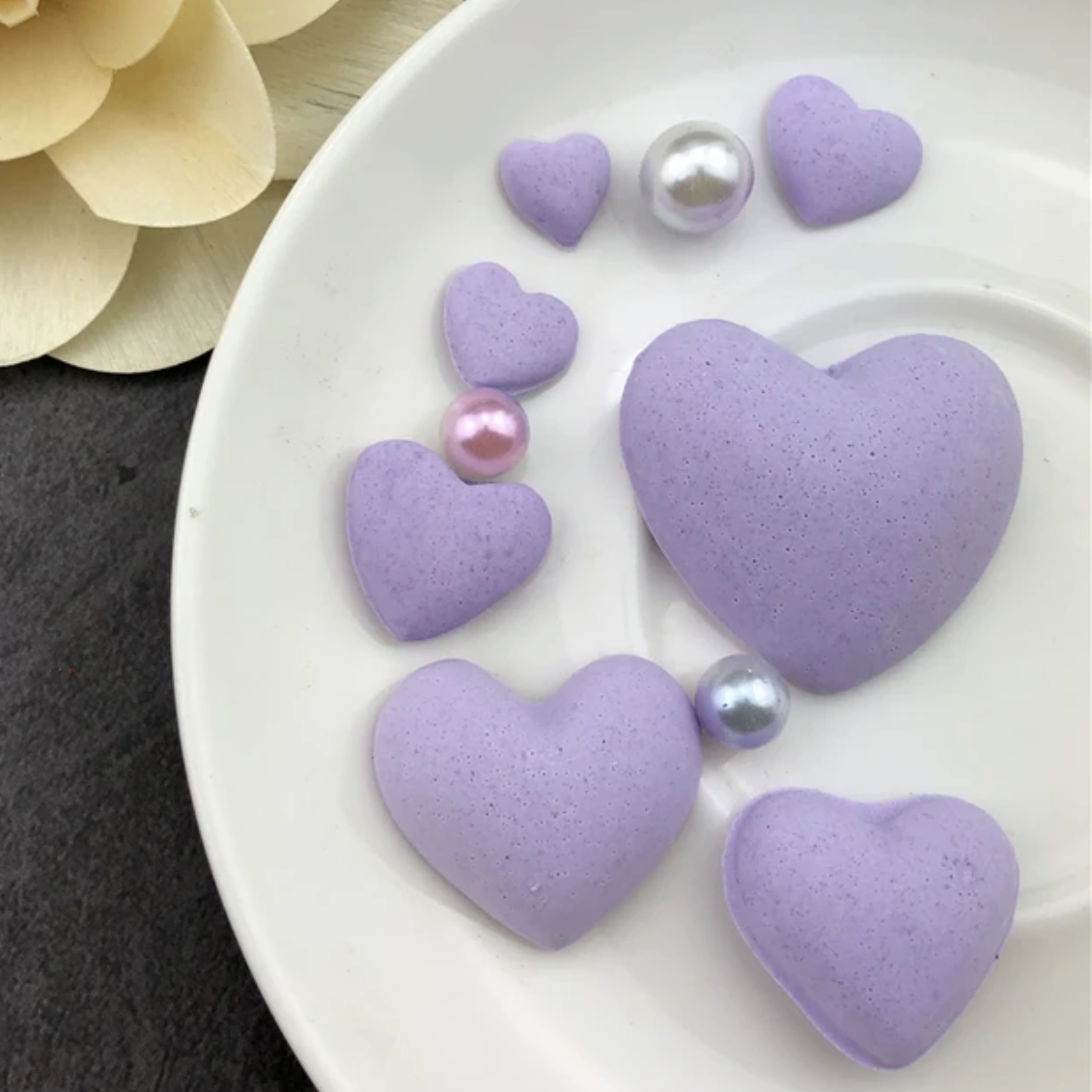 Variety of Hearts Silicone Mould