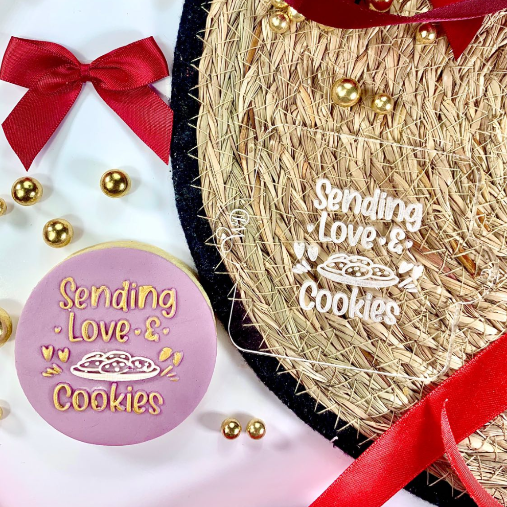Sending Love & Cookies Embosser