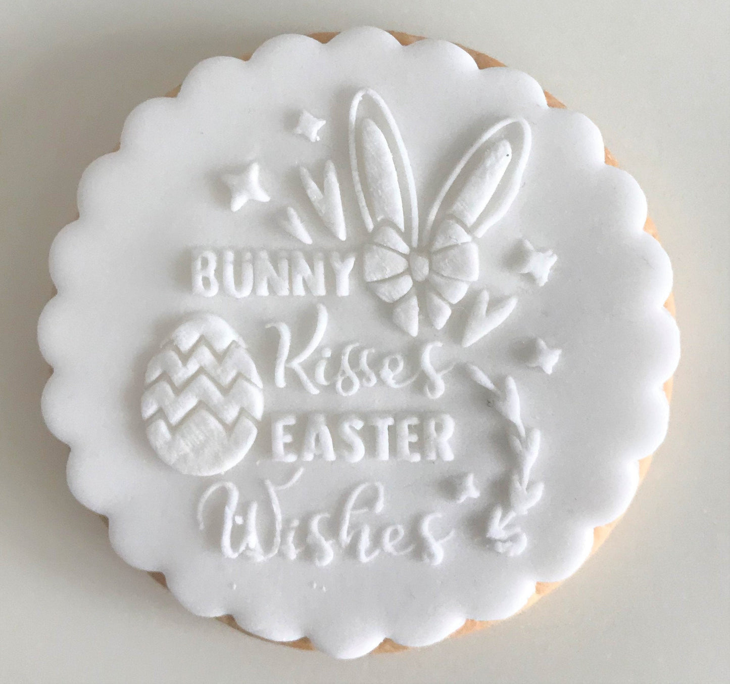 Bunny Kisses Easter Wishes Embosser. BARGAIN STORE