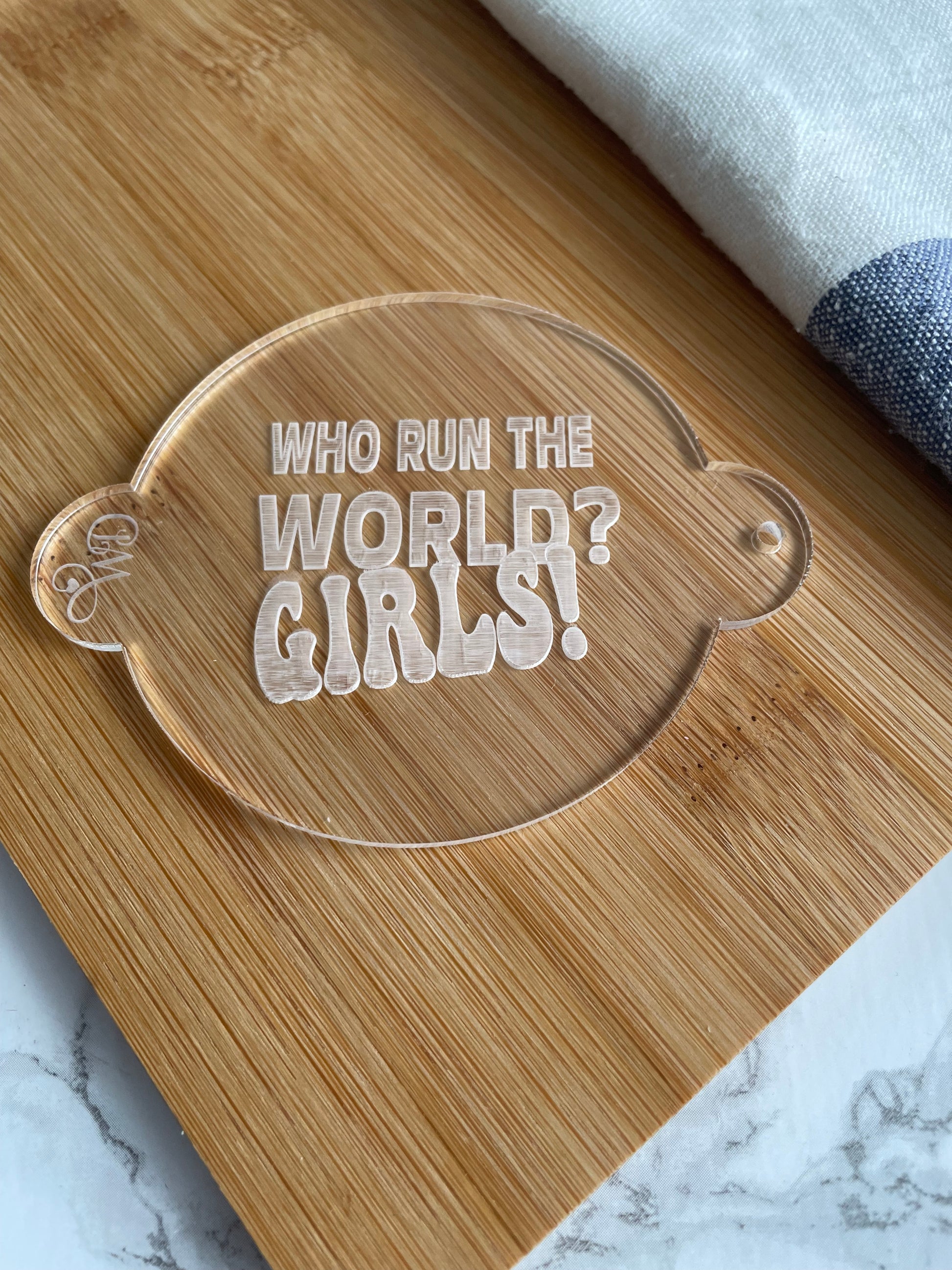 Who Run the World? Girls! Embosser