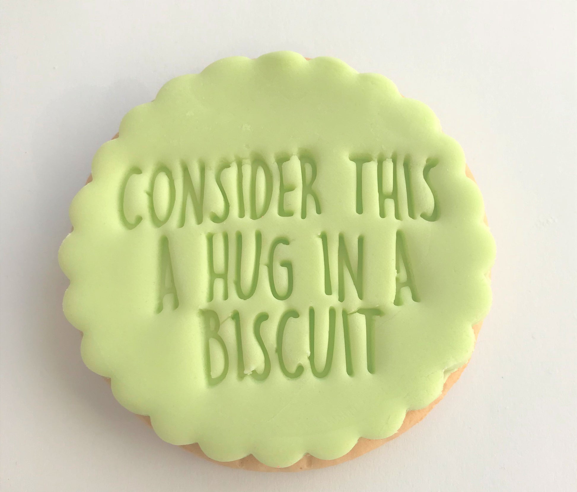 Hug in a Biscuit Cookie Stamp.