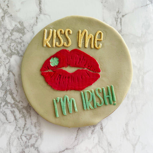 Kiss Me I'm Irish Embosser.