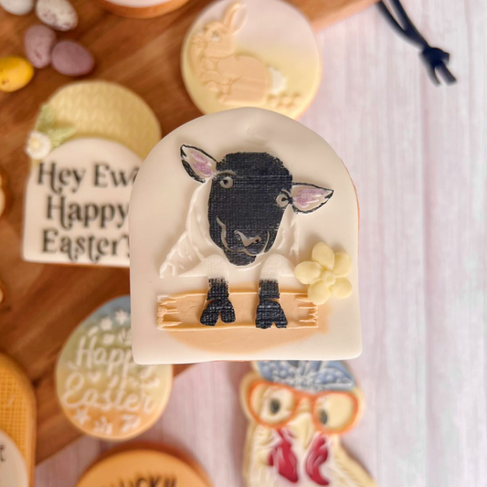 Cute Ewe Sheep Embosser.