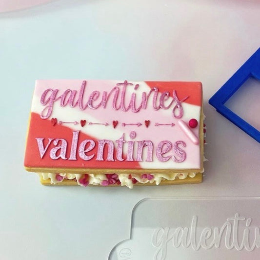 Galentines Valentines Embosser and Cookie Cutter Set.
