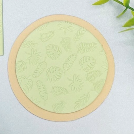 Leaf Print Pattern Embosser
