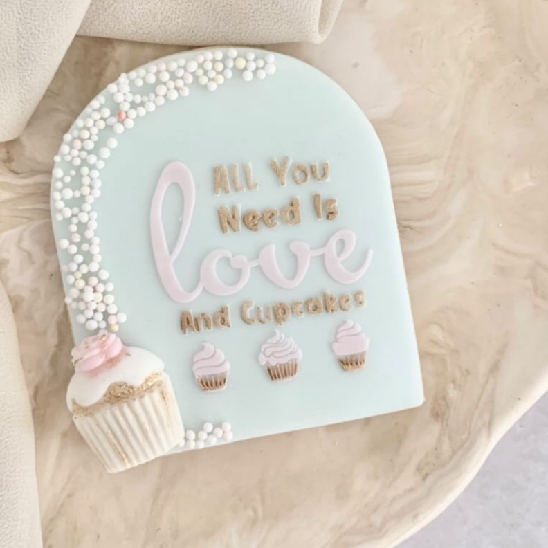All You Need is Love and Cupcakes Embosser.