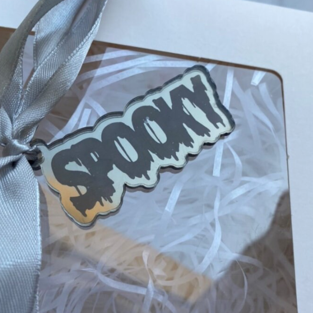 Shaped Halloween Acrylic Gift Tags