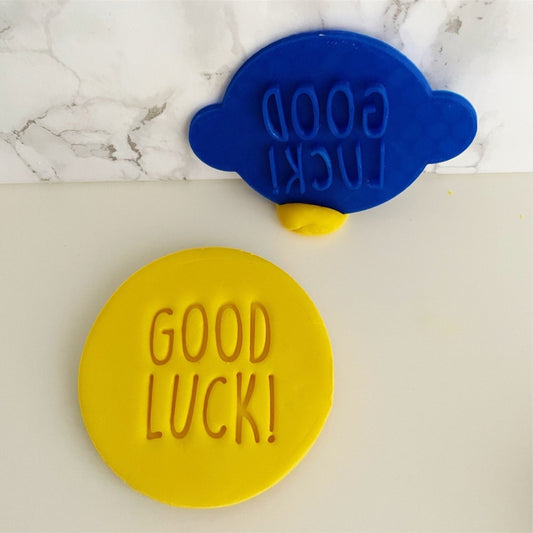 Good Luck! Cookie Stamp.