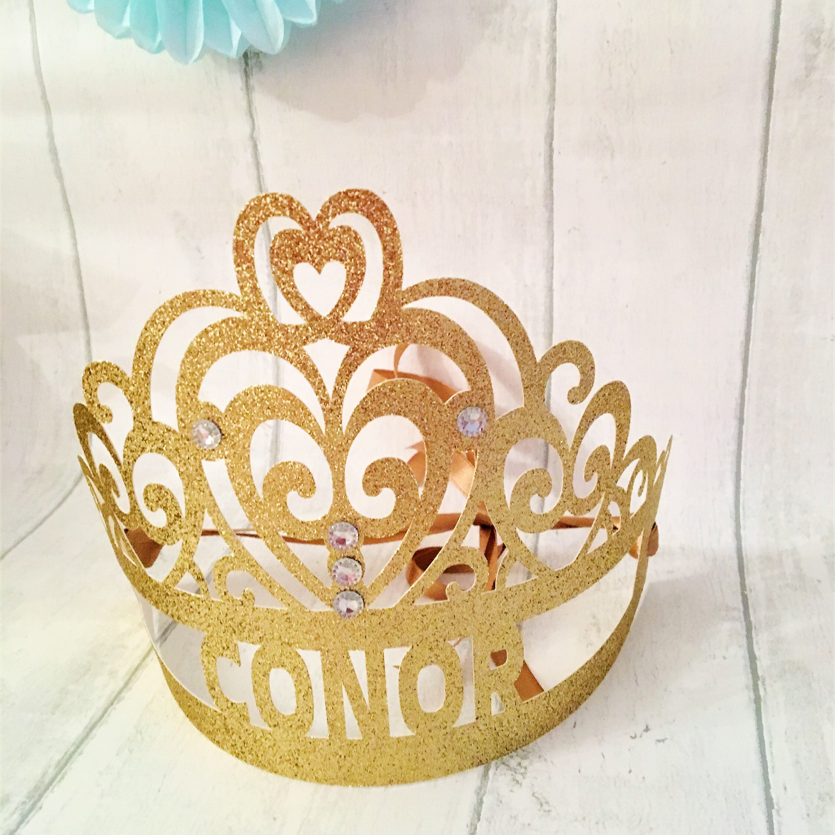 Custom Glitter Crown