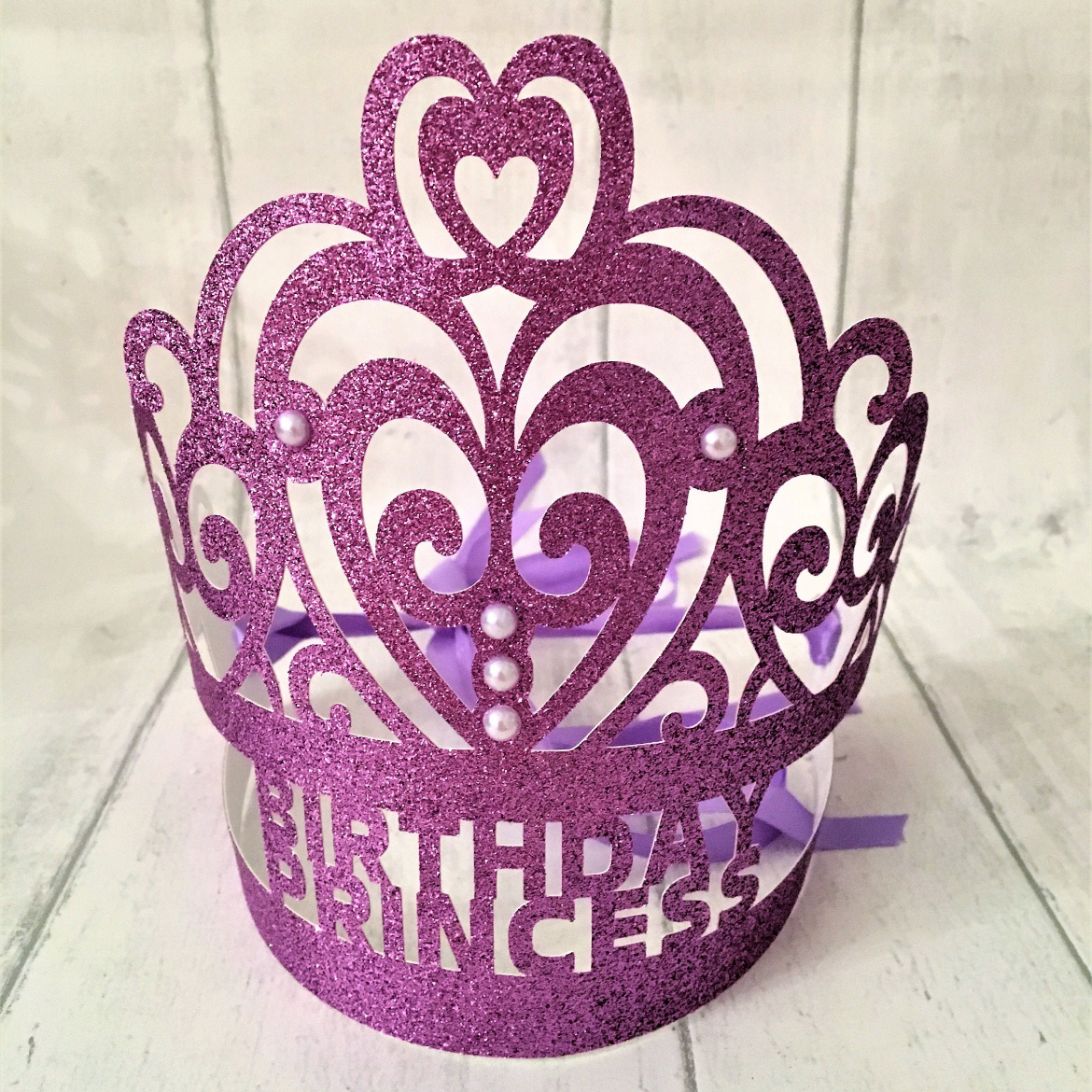 Birthday Glitter Crown