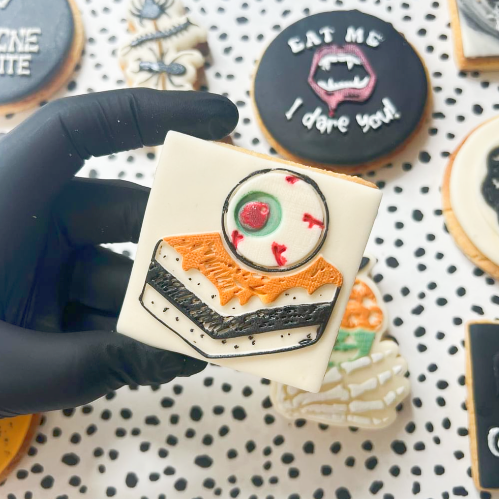 Slice of Eyeball Cake Embosser