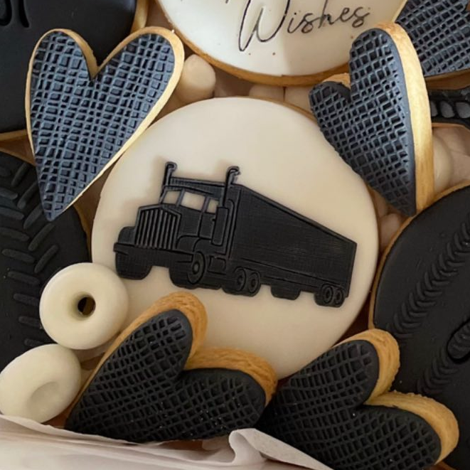 Lorry Cookie Embosser.