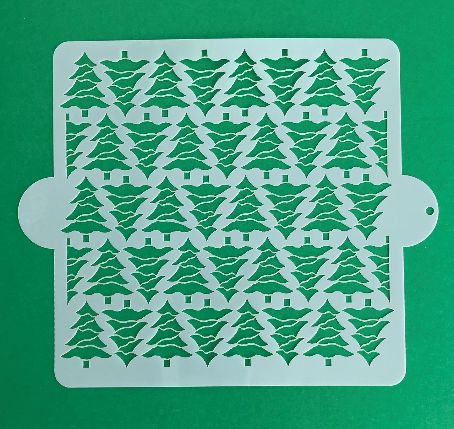 Christmas Tree Stencil. Style #2.