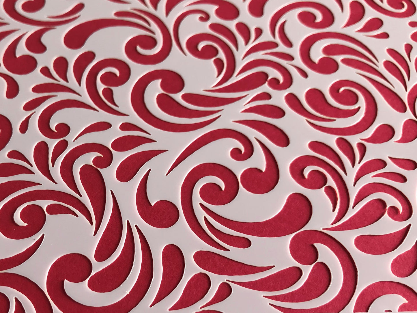 Damask Stencil.