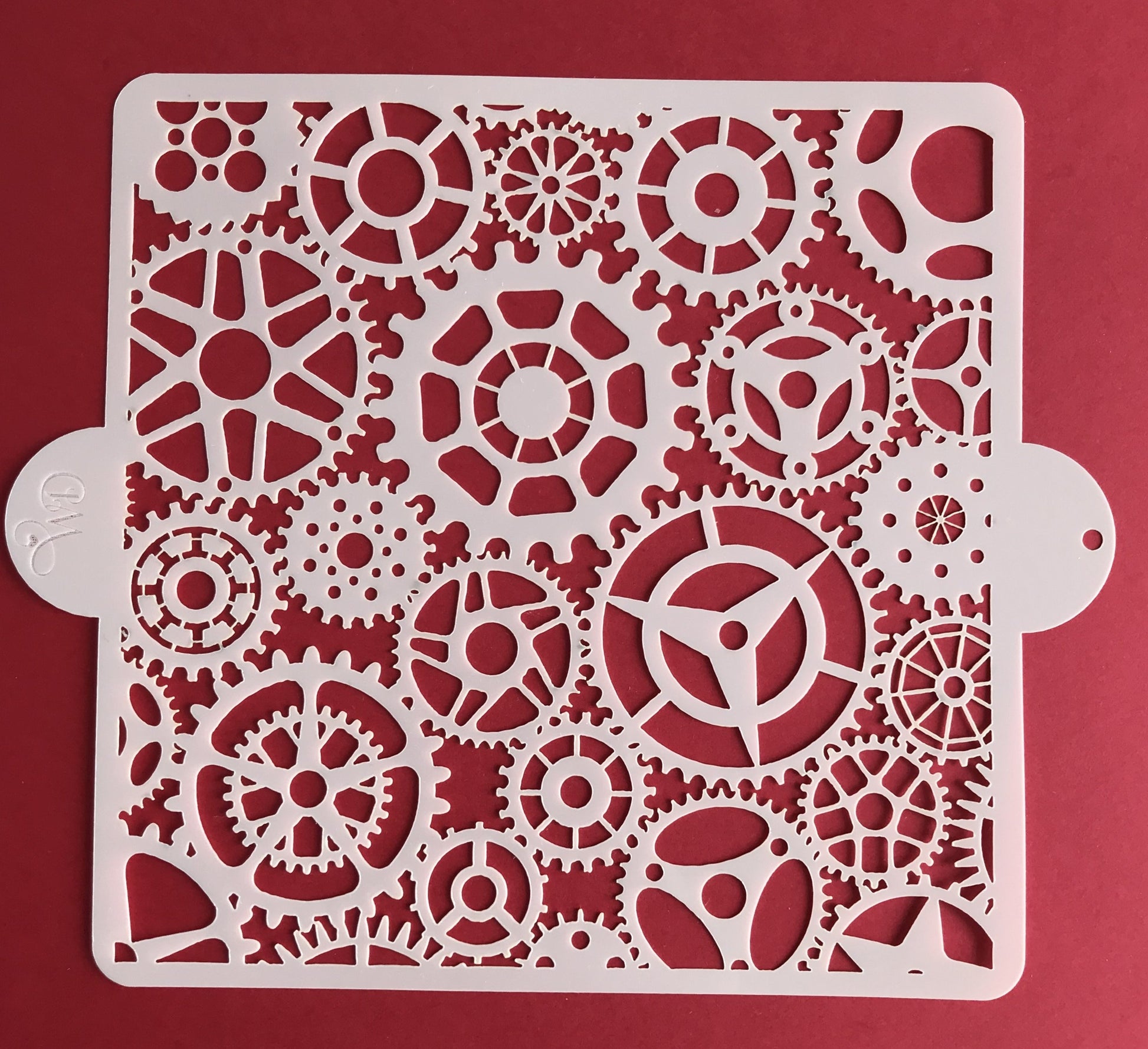 Cogs and Gears Stencil.