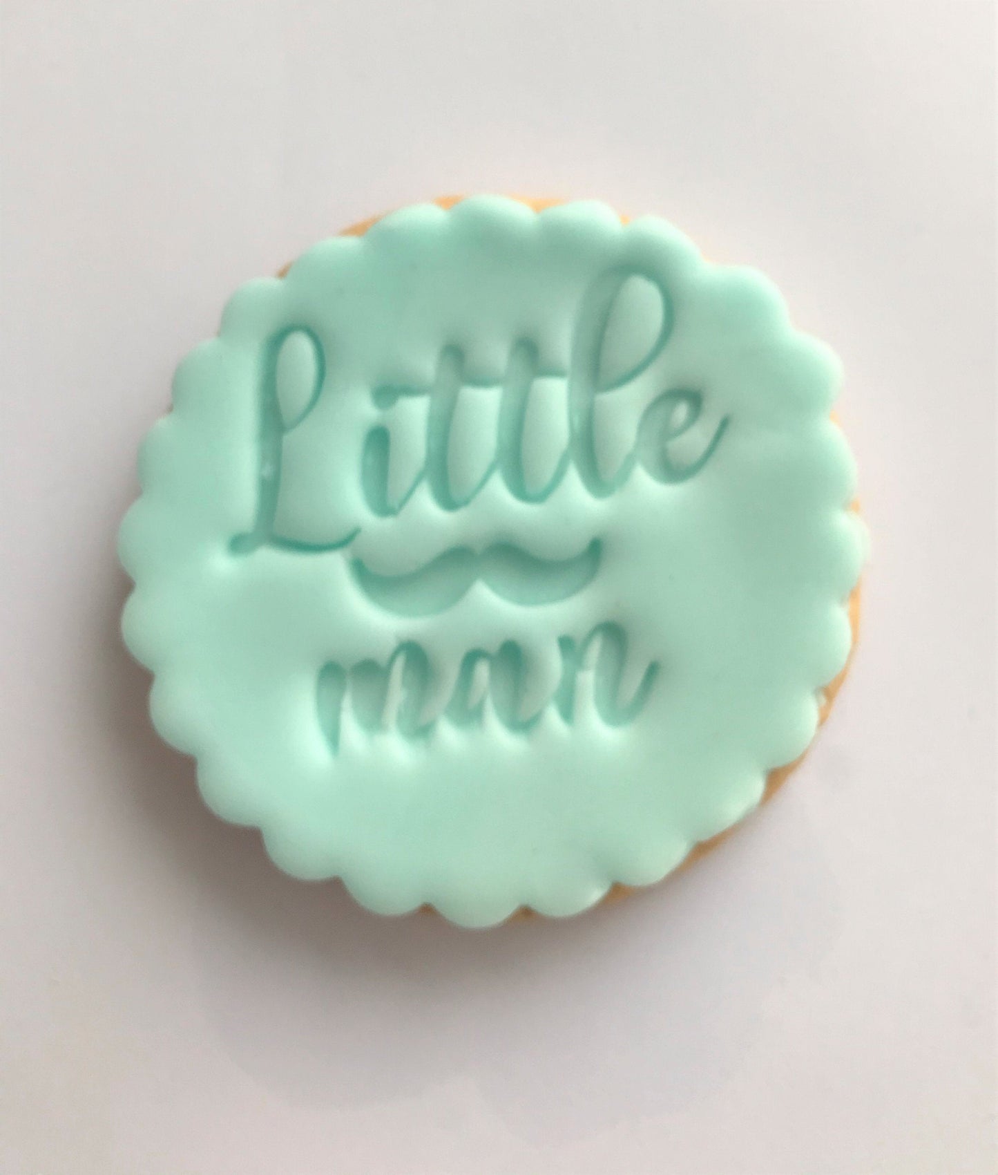 Little Man Cookie Stamp.