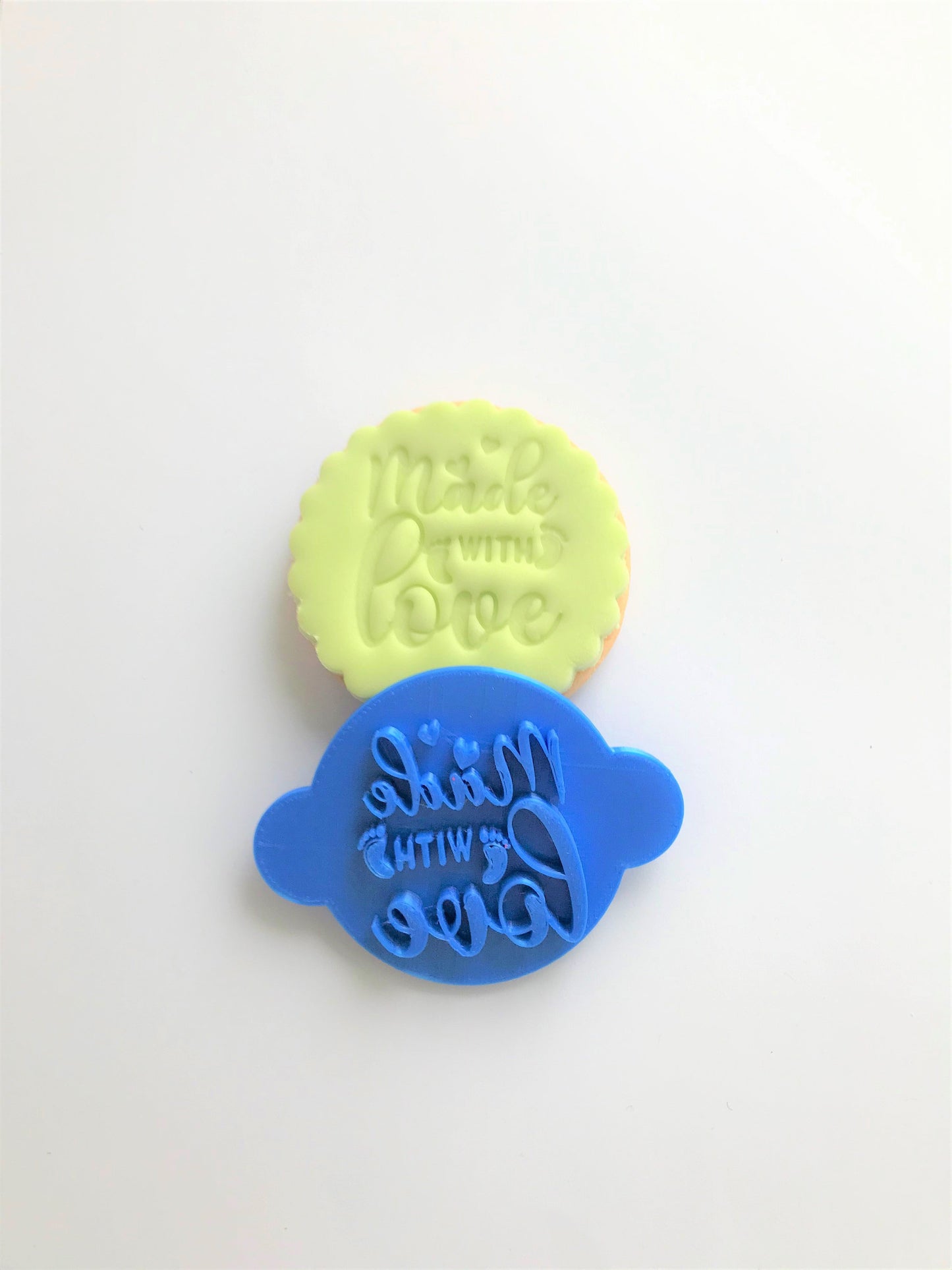 Made With Love Cookie Stamp.