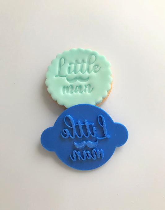 Little Man Cookie Stamp.