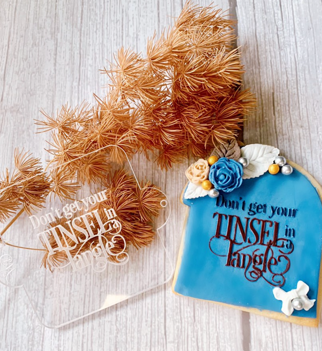 Don't Get Your Tinsel in a Tangle Embosser.