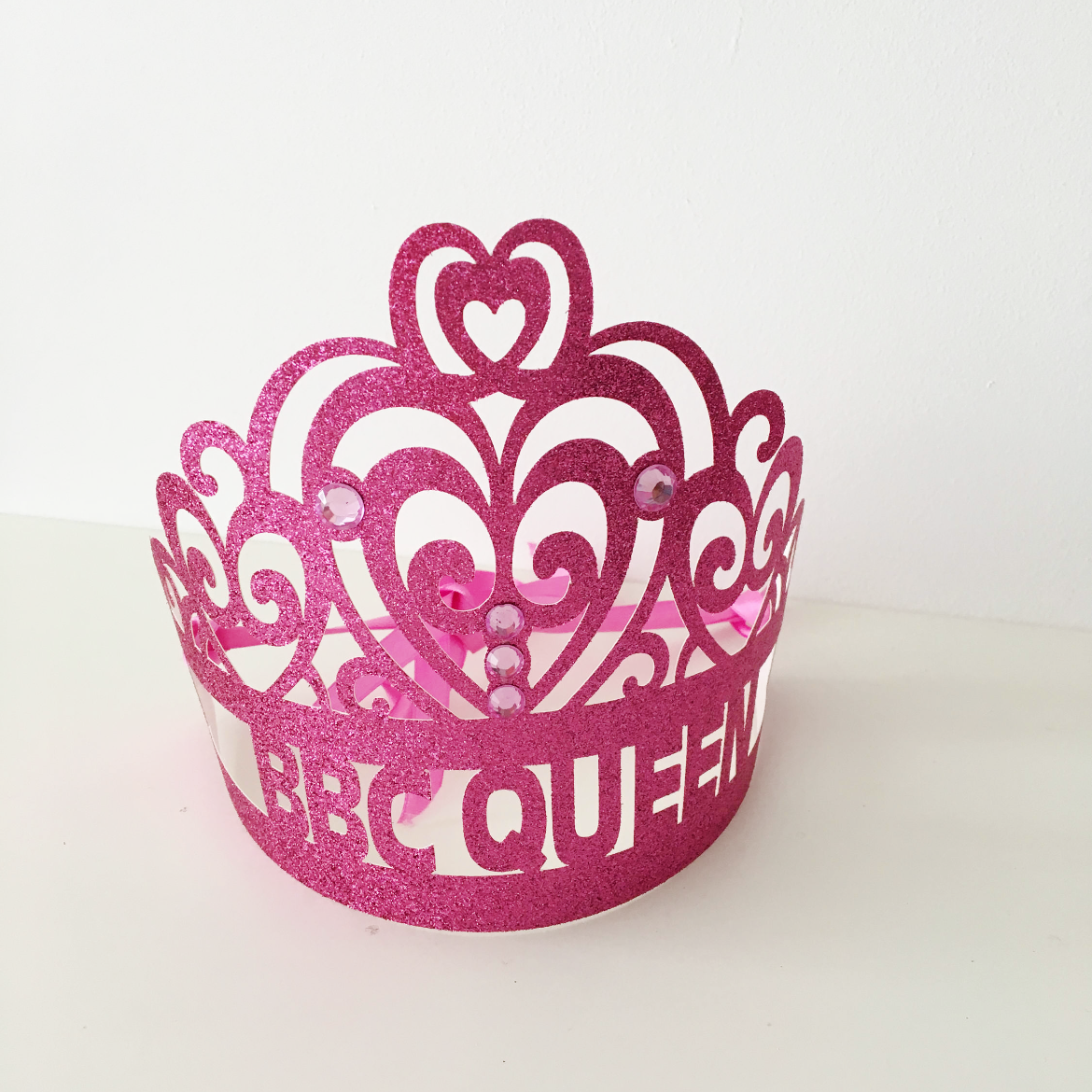 Custom Glitter Crown