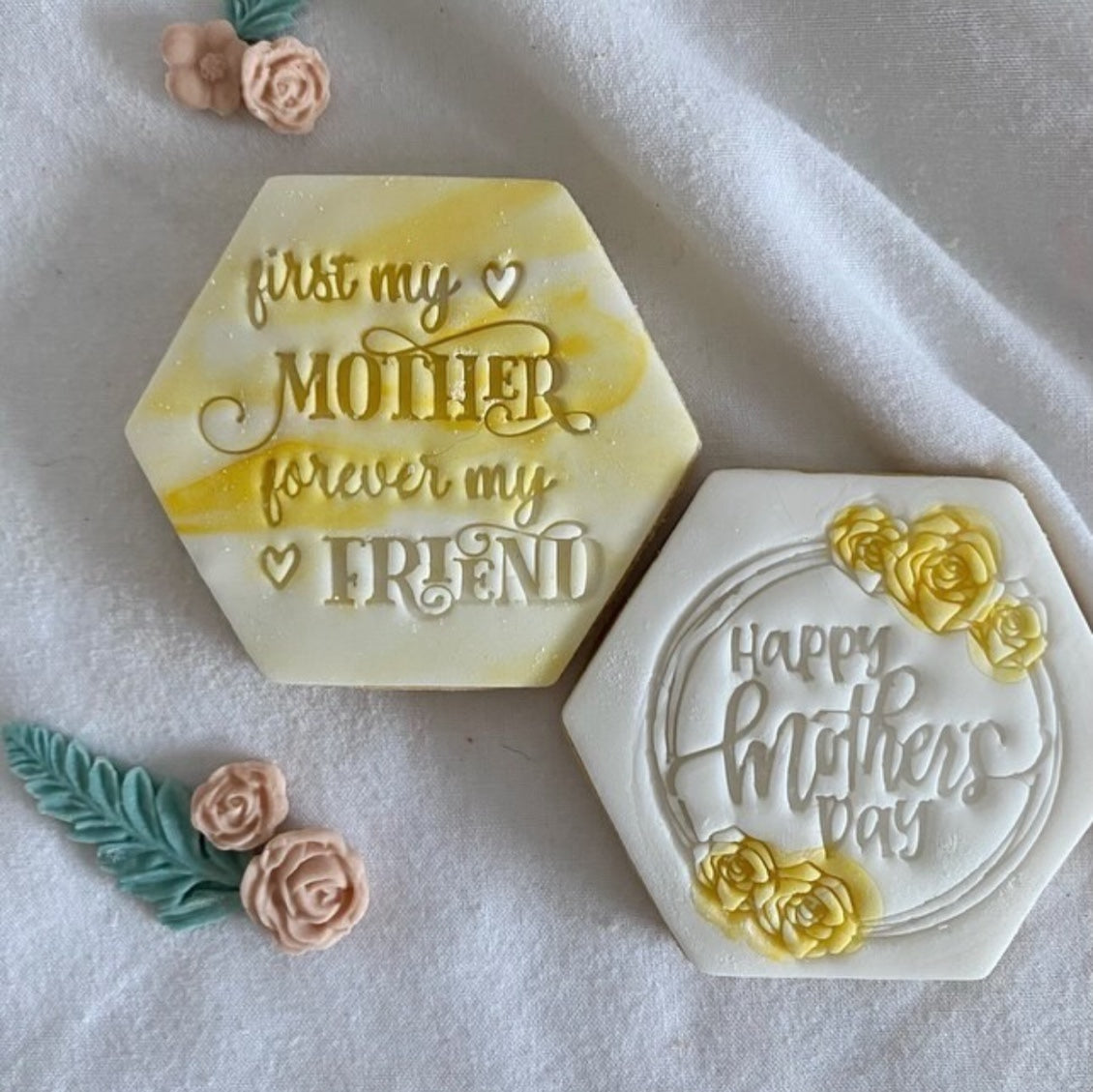 First My Mother Forever My Friend Cookie Stamp