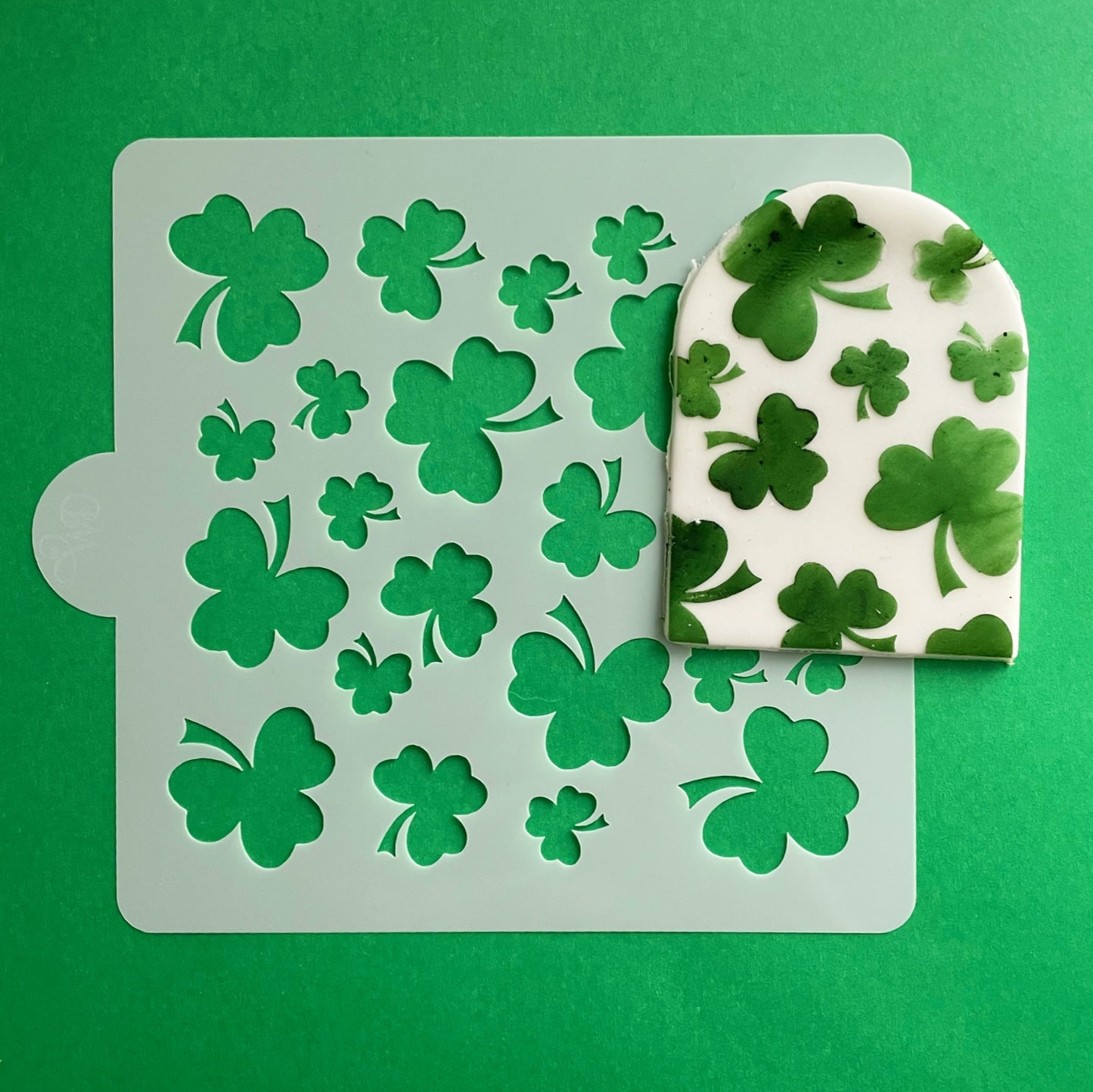 Shamrock Stencil.