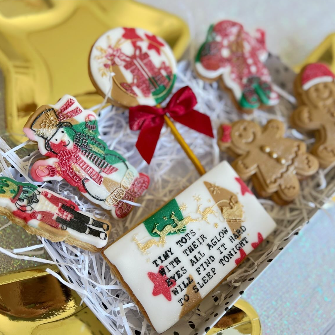 Nutcracker Embosser and Cookie Cutter Set.