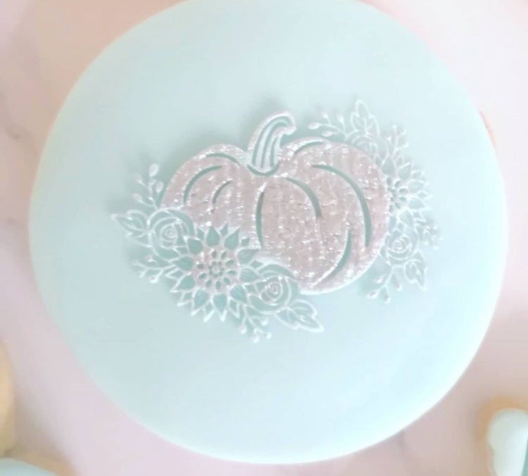 Floral Pumpkin Embosser