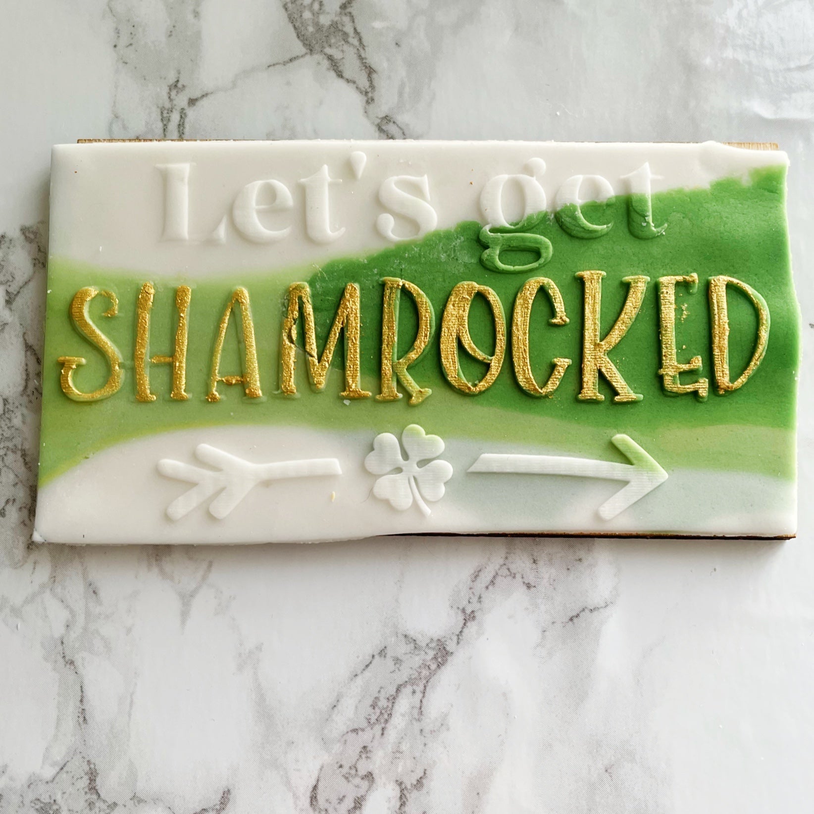 Let's Get Shamrocked Embosser and Cookie Cutter Set.